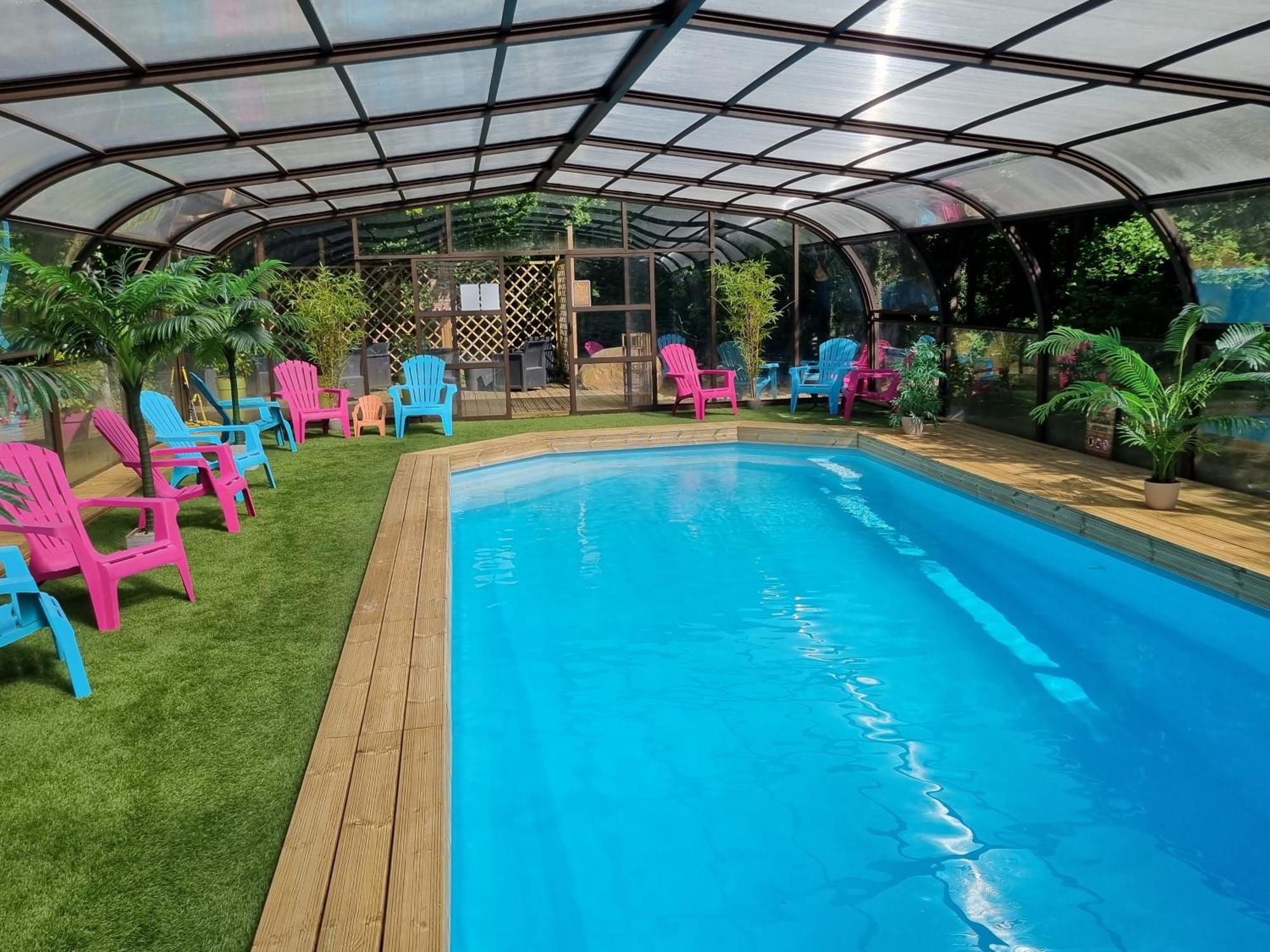 Les Chalets De Saumur, Piscine & Parc Boise, 100M Du Cadrenoir Экстерьер фото